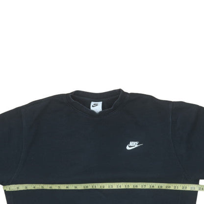 Womens UK Size M Nike Black Pullover Sweatshirt