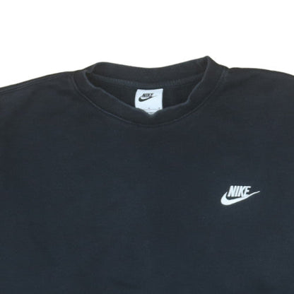 Womens UK Size M Nike Black Pullover Sweatshirt