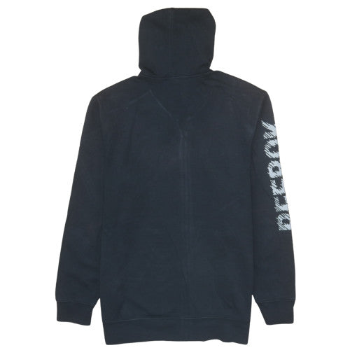 Mens UK Size XL Reebok Black Full Zip Hoodie