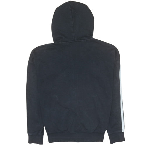 Womens UK Size XS adidas Black Full Zip Hoodie
