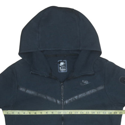 Mens UK Size M Nike Black Full Zip Hoodie