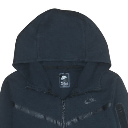Mens UK Size M Nike Black Full Zip Hoodie