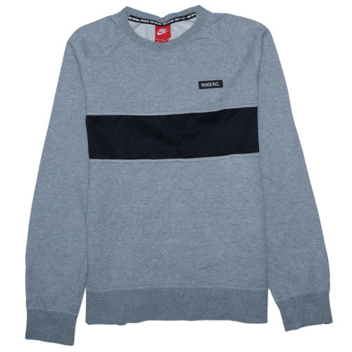 Mens UK Size XL Nike Grey Pullover Sweatshirt