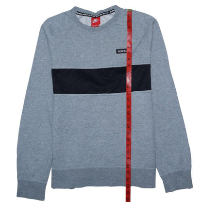 Mens UK Size XL Nike Grey Pullover Sweatshirt
