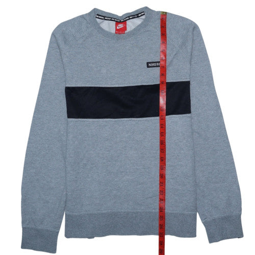Mens UK Size XL Nike Grey Pullover Sweatshirt