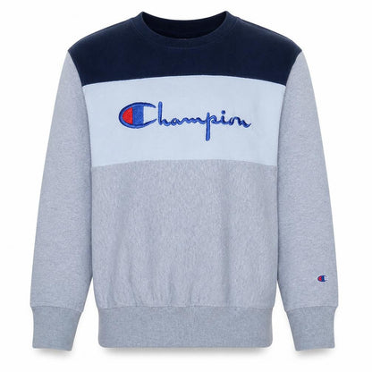 Mens UK Size L Champion Grey Pullover Sweatshirt