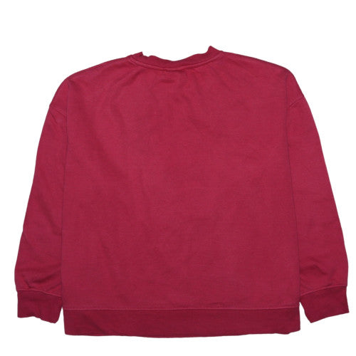 Womens UK Size XL Primark Red Pullover Sweatshirt