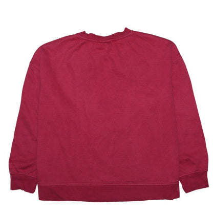 Womens UK Size XL Primark Red Pullover Sweatshirt