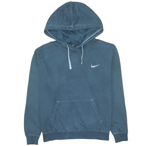 Womens UK Size M Nike Blue Pullover Hoodie