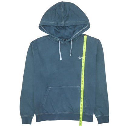 Womens UK Size M Nike Blue Pullover Hoodie