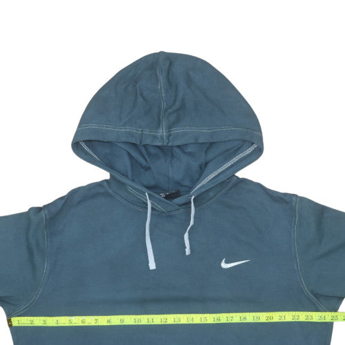 Womens UK Size M Nike Blue Pullover Hoodie