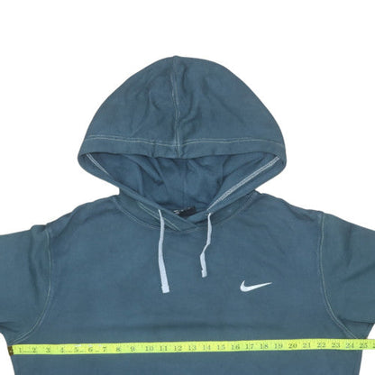 Womens UK Size M Nike Blue Pullover Hoodie