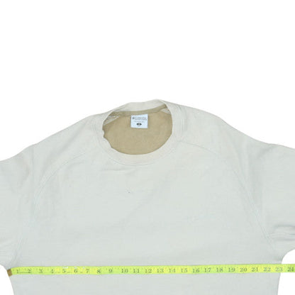Womens UK Size S Columbia Ivory Pullover Sweatshirt