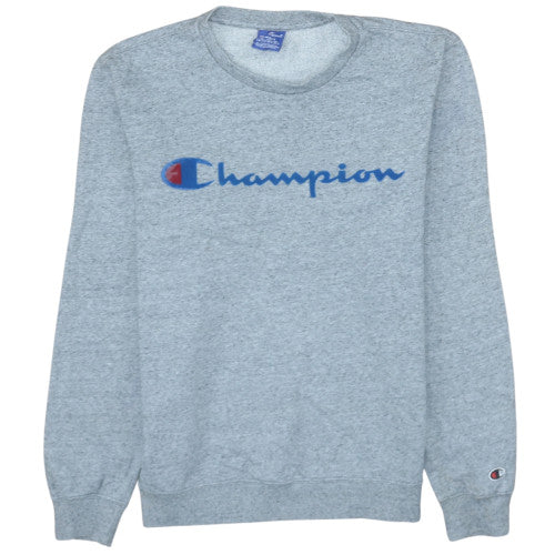 Mens UK Size S Champion Grey Pullover Sweatshirt