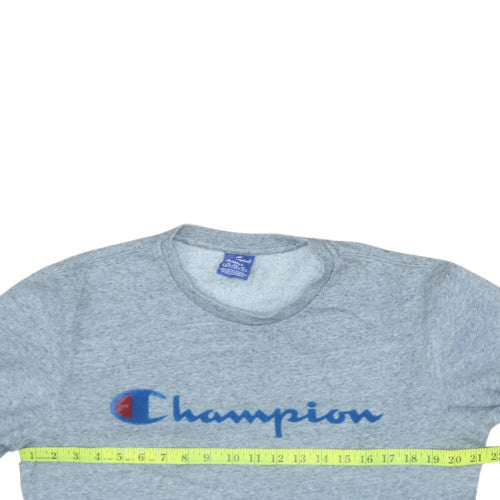 Mens UK Size S Champion Grey Pullover Sweatshirt