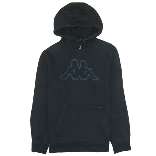 Mens UK Size M Kappa Black Pullover Hoodie