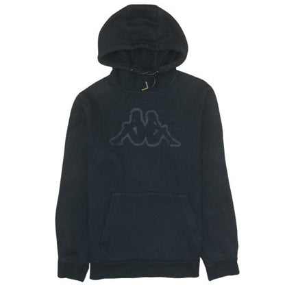 Mens UK Size M Kappa Black Pullover Hoodie