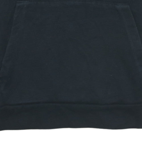 Mens UK Size M Kappa Black Pullover Hoodie