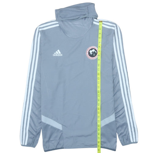 Mens UK Size L adidas Grey Pullover Sweatshirt