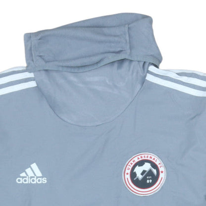 Mens UK Size L adidas Grey Pullover Sweatshirt