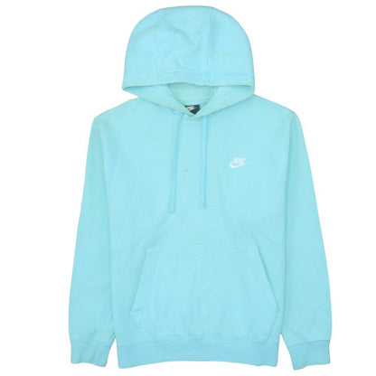 Mens UK Size M Nike Blue Pullover Hoodie