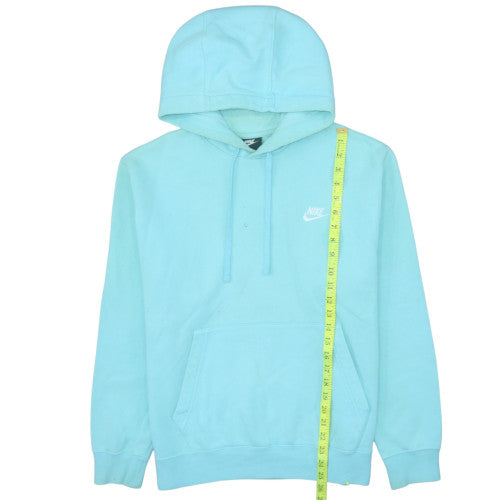 Mens UK Size M Nike Blue Pullover Hoodie
