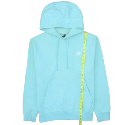 Mens UK Size M Nike Blue Pullover Hoodie