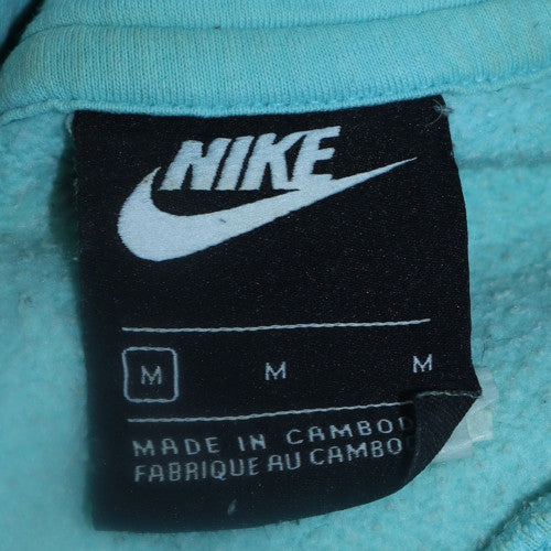 Mens UK Size M Nike Blue Pullover Hoodie