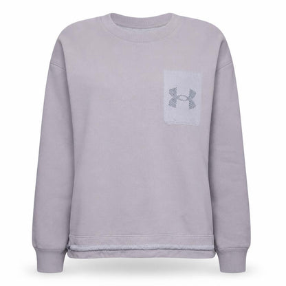 Womens UK Size L Under armour Beige Pullover Sweatshirt