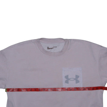 Womens UK Size L Under armour Beige Pullover Sweatshirt