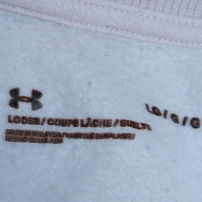 Womens UK Size L Under armour Beige Pullover Sweatshirt