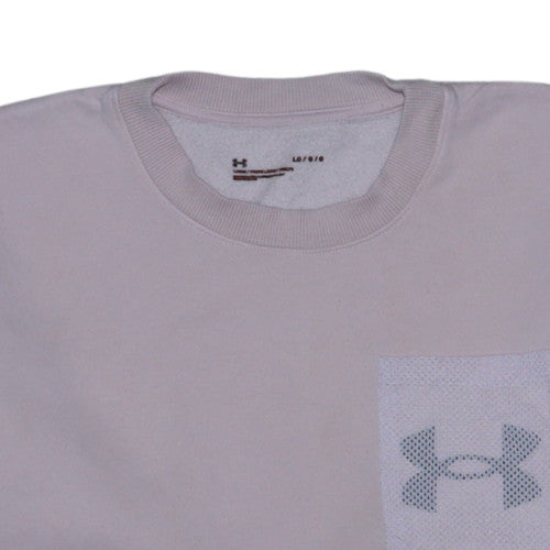 Womens UK Size L Under armour Beige Pullover Sweatshirt