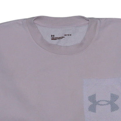 Womens UK Size L Under armour Beige Pullover Sweatshirt