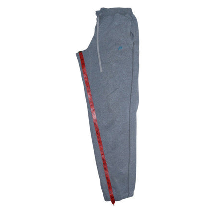 Nike Men's Grey Small Jogger Sweatpants Fleece Drawstring Trousers