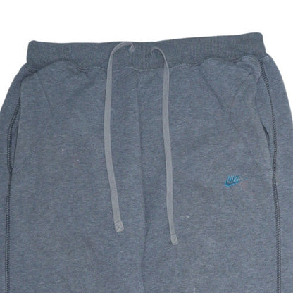 Nike Men's Grey Small Jogger Sweatpants Fleece Drawstring Trousers