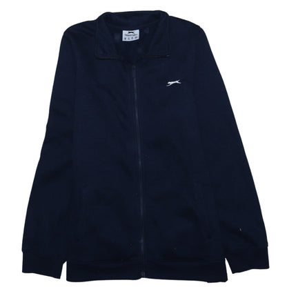 Womens UK Size 16 Slazenger Blue Full Zip Sweatshirt