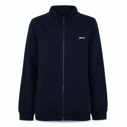 Womens UK Size 16 Slazenger Blue Full Zip Sweatshirt