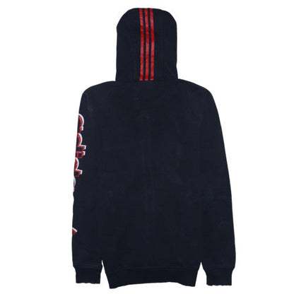 Mens UK Size XS adidas Blue Full Zip Hoodie