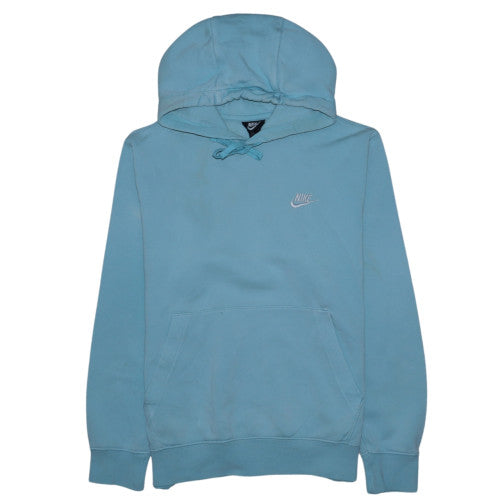 Mens UK Size S Nike Blue Pullover Hoodie
