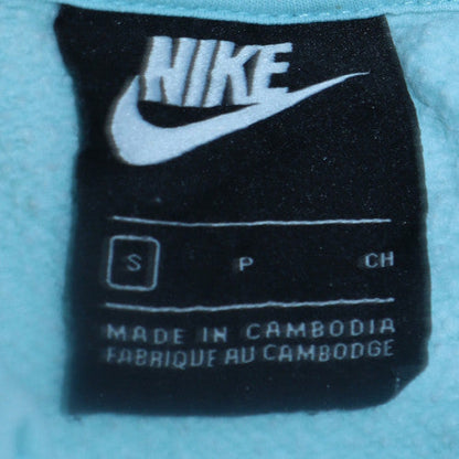 Mens UK Size S Nike Blue Pullover Hoodie