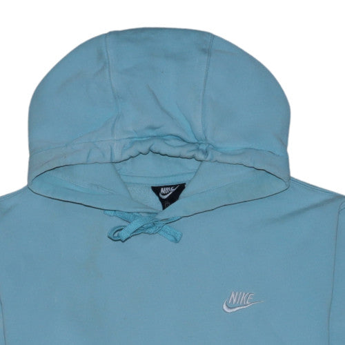 Mens UK Size S Nike Blue Pullover Hoodie