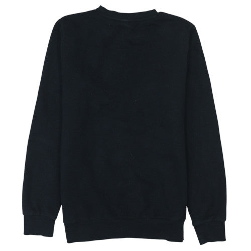 Ellesse Boys Black Gold Logo Pullover Sweatshirt 13-14 Years