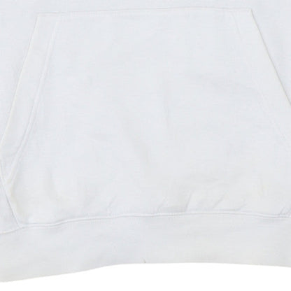 Mens UK Size S Nike White Pullover Hoodie