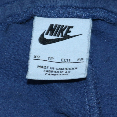 Mens UK Size XS Nike Regular Fit Jogger Blue Trousers