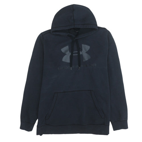 Mens UK Size 2XL Under armour Black Pullover Hoodie