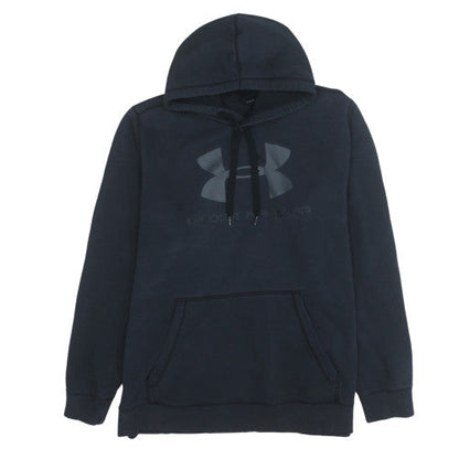 Mens UK Size 2XL Under armour Black Pullover Hoodie