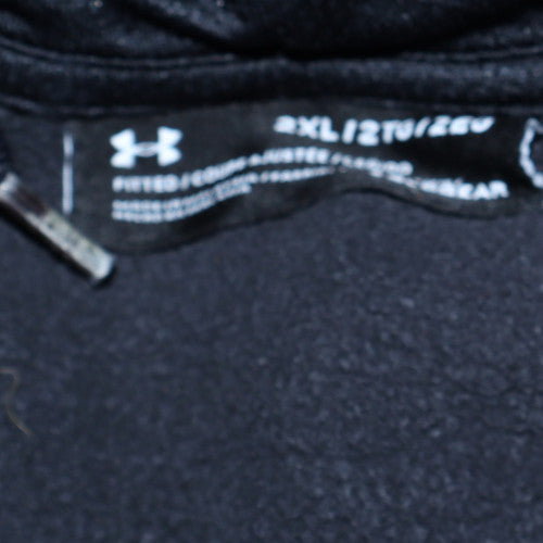 Mens UK Size 2XL Under armour Black Pullover Hoodie