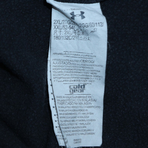 Mens UK Size 2XL Under armour Black Pullover Hoodie