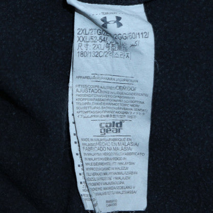 Mens UK Size 2XL Under armour Black Pullover Hoodie
