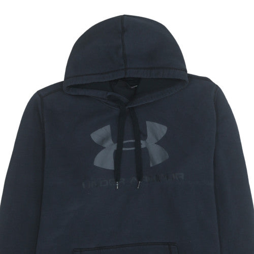 Mens UK Size 2XL Under armour Black Pullover Hoodie